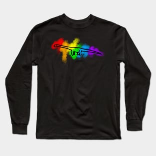 Rainbow Diplodicus Long Sleeve T-Shirt